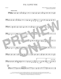 P.S. I Love You von The Beatles (Download) 