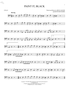 Paint It, Black von The Rolling Stones (Download) 