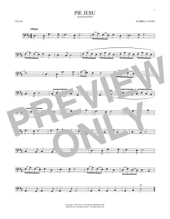 Pie Jesu von Gabriel Fauré (Download) 