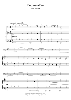 Pieds-En-L'air von Peter Warlock (Download) 
