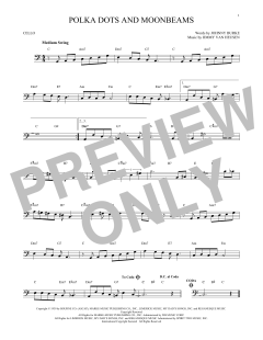 Polka Dots And Moonbeams von Johnny Burke (Download) 