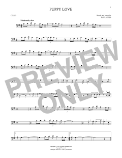 Puppy Love von Paul Anka (Download) 