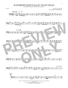 Raindrops Keep Fallin' On My Head von Hal David (Download) 