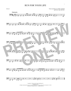 Run For Your Life von The Beatles (Download) 