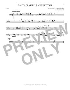 Santa Claus Is Back In Town von Elvis Presley (Download) 