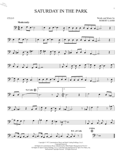 Saturday In The Park von Chicago (Download) 