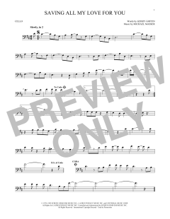 Saving All My Love For You von Whitney Houston (Download) 