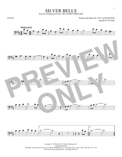 Silver Bells von Ray Evans (Download) 