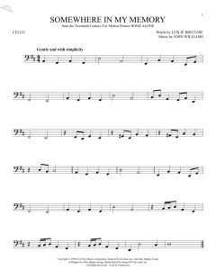 Somewhere In My Memory von John Williams (Download) 