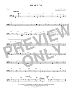 Speak Low von Ogden Nash (Download) 