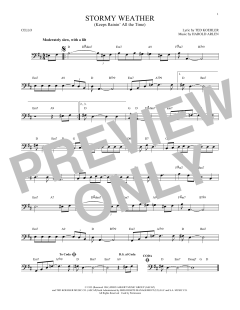 Stormy Weather von Ted Koehler (Download) 