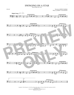 Swinging On A Star von Johnny Burke (Download) 