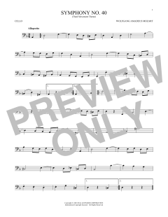 Symphony No. 40 In G Minor, Third Movement von Wolfgang Amadeus Mozart (Download) 