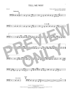 Tell Me Why von The Beatles (Download) 