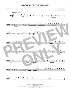 Thanks For The Memory von Shep Fields (Download) 