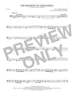 The Shadow Of Your Smile von Johnny Mandel (Download) 