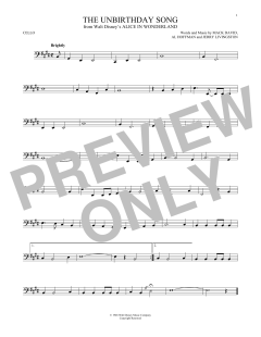 The Unbirthday Song von Al Hoffman (Download) 