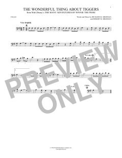 The Wonderful Thing About Tiggers von Robert Bernard Sherman (Download) 