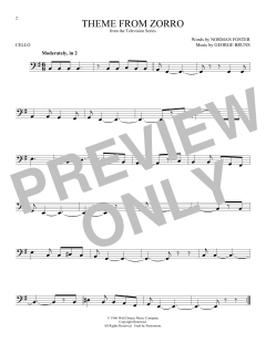 Theme From Zorro von Norman Foster (Download) 