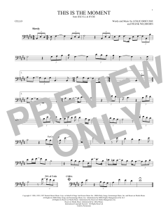 This Is The Moment von Frank Wildhorn (Download) 