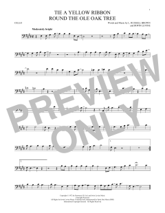 Tie A Yellow Ribbon Round The Ole Oak Tree von Irwin Levine (Download) 