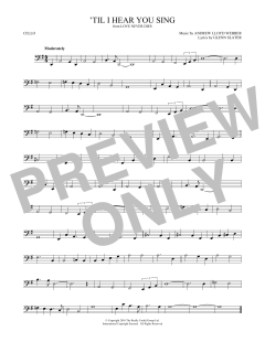 'Til I Hear You Sing von Glenn Slater (Download) 