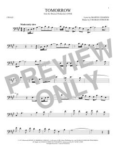 Tomorrow von Martin Charnin (Download) 