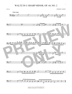Waltz In C-Sharp Minor, Op. 64, No. 2 von Frédéric Chopin (Download) 