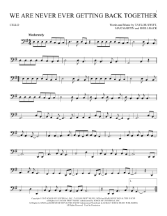 We Are Never Ever Getting Back Together von Taylor Swift (Download) 