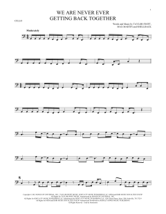 We Are Never Ever Getting Back Together von Taylor Swift (Download) 