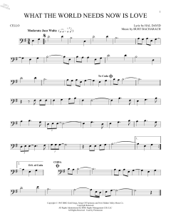 What The World Needs Now Is Love von Jackie DeShannon (Download) 