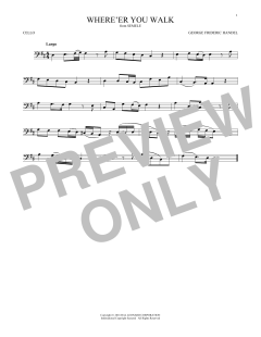 Where E'er You Walk von Georg Friedrich Händel (Download) 