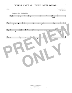 Where Have All The Flowers Gone? von Pete Seeger (Download) 