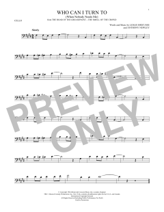 Who Can I Turn To von Anthony Newley (Download) 