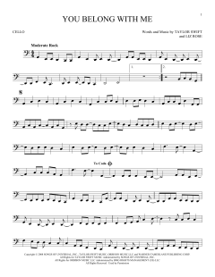 You Belong With Me von Taylor Swift (Download) 