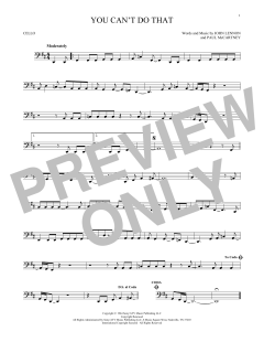 You Can't Do That von The Beatles (Download) 