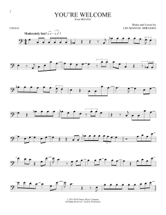 You're Welcome von Lin-Manuel Miranda (Download) 