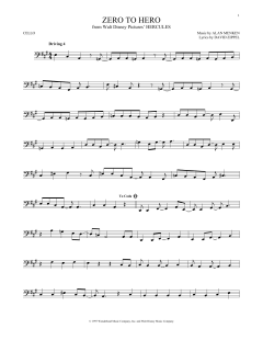Zero To Hero von Alan Menken (Download) 