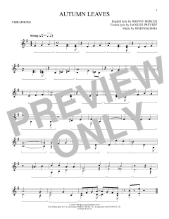 Autumn Leaves von Joseph Kosma (Download) 