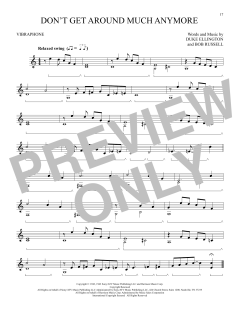 Don't Get Around Much Anymore von Duke Ellington (Download) 