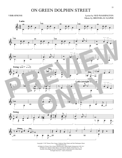 On Green Dolphin Street von Ned Washington (Download) 