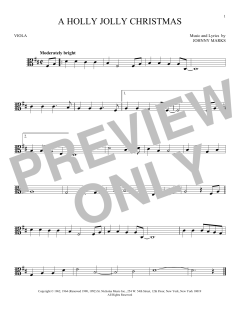 A Holly Jolly Christmas von Johnny Marks (Download) 