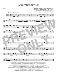 About Damn Time von Lizzo (Download) 