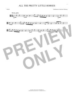 All The Pretty Little Horses von Southeastern American Folksong (Download) 