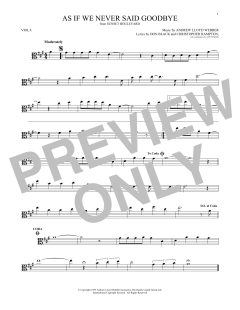 As If We Never Said Goodbye von Don Black (Download) 