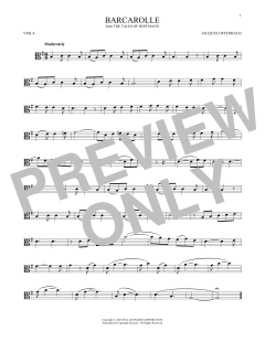 Barcarolle von Jacques Offenbach (Download) 