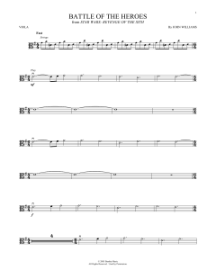 Battle Of The Heroes von John Williams (Download) 