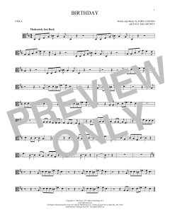 Birthday von The Beatles (Download) 