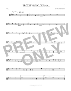 Brotherhood Of Man von Frank Loesser (Download) 