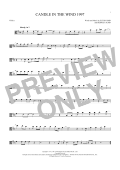 Candle In The Wind 1997 von Elton John (Download) 